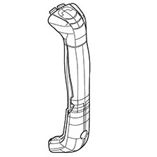 Makita 454760-0 Handle Cover, HR5212C