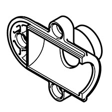 Makita 454912-3 Icing Valve Cover, EB7650TH