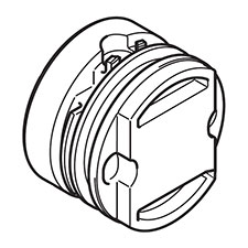 Makita 454944-0 Piston A, XNB01
