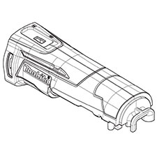 Makita 455013-0 Motor Housing, XMT03