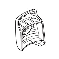 Makita 455322-7 Exhaust Cover R, AN935H