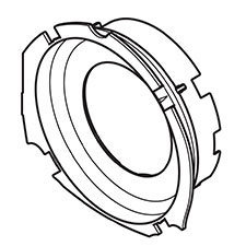 Makita 455354-4 Baffle Plate, HS7600