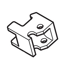 Makita 455380-3 Latch Base, AN635H