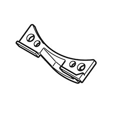 Makita 455628-3 Inner Cover, XRU07