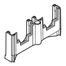 Makita 455729-7 Terminal Base, XCV04