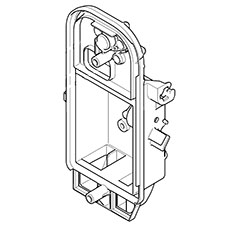 Makita 456399-5 Air Cleaner Case, EB7660