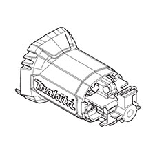 Makita 456802-6 Motor Housing, PO5000C