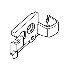 Makita 456886-4 Door Cover, AN635H