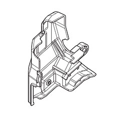 Makita 456887-2 Contact Arm Cover, AN635H