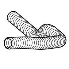 Makita 457106-9 Corrugate Tube, EB5300WH