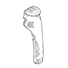 Makita 457354-0 Handle Cover, HR1840