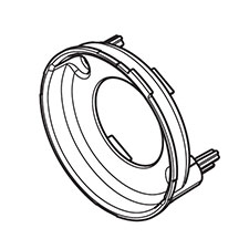 Makita 457430-0 Baffle Plate, XSR01