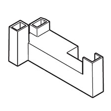Makita 457609-3 Controller Holder, XCV07