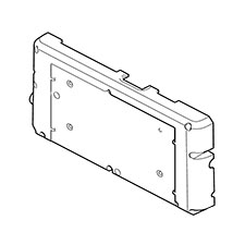 Makita 457628-9 Front Cover, XUC01