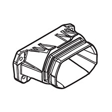 Makita 457654-8 Dust Guide Holder, LS1019L