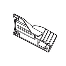 Makita 457667-9 Logo Plate, LS1019L