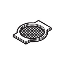 Makita 457713-8 Filter Plate, HR2661