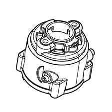 Makita 457784-5 Motor Case A, RH02