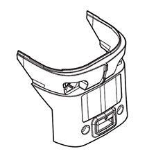 Makita 458054-5 Controller Cover, XRH07