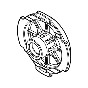 Makita 4583755 Gear Housing Cover, XCS03