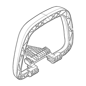 Makita 458402-8 Switch Lever F, XHU07