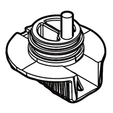 Makita 458433-7 Change Lever, XAD03
