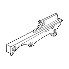 Makita 458491-3 Housing R Cover , XCU06