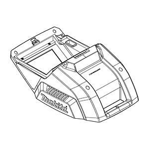 Makita 4587987 Cowling Upper, XML03