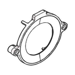 Makita 459144-7 Baffle Plate, XEC01