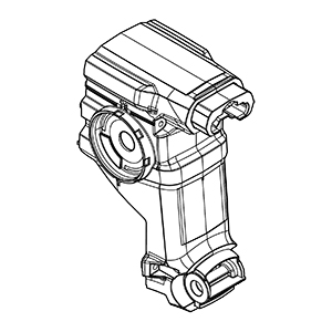 Makita 459163-3 Handle Base, HR3001C