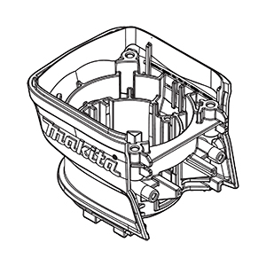 Makita 459747-7 Motor Housing, XKH01