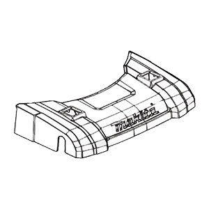 Makita 459873-2 Front Cover, XML06