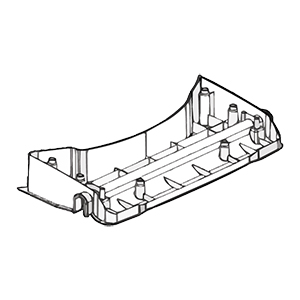 Makita 459874-0 Deck Under Cover F, XML06