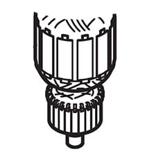 Makita 513741-4 Armature Ass