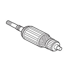 Makita 517551-1 Armature Assy 115V, 6953