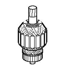 Makita 517836-5 Armature Ass