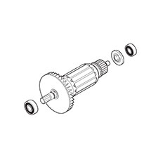 Makita 517972-7 Armature Ass