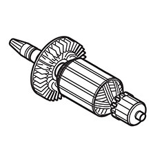 Makita 519176-7 Armature Ass
