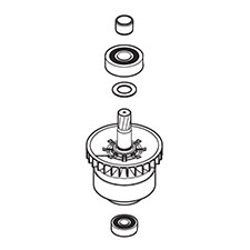 Makita 519492-7 Rotor Ass