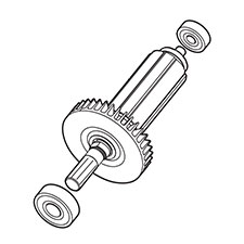 Makita 519534-7 Rotor Ass