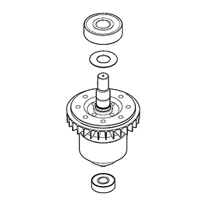 Makita 519651-3 Rotor Ass