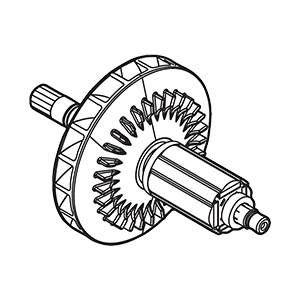 Makita 519715-3 Rotor Ass