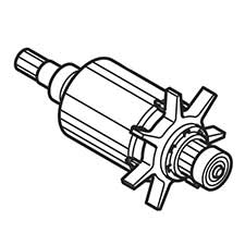 Makita 619095-8 Armature, BFL121FZ