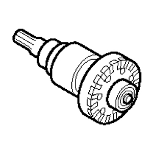 Makita 619208-1 Rotor, BFT124R
