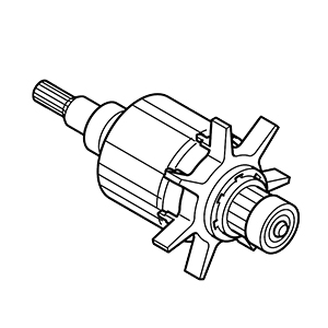 Makita 619308-7 Armature, BFT044F