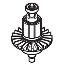 Makita 619431-8 Rotor, XCV07