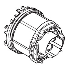 Makita 629151-6 Stator, DFL650F