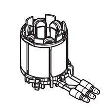 Makita 629244-9 Stator, RH01