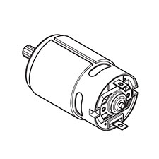 Makita 629271-6 Dc Motor, LT01