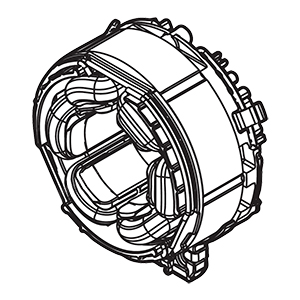 Makita 6293398 Stator, XCS03